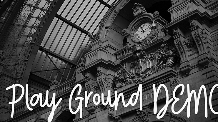 Play Ground DEMO Font