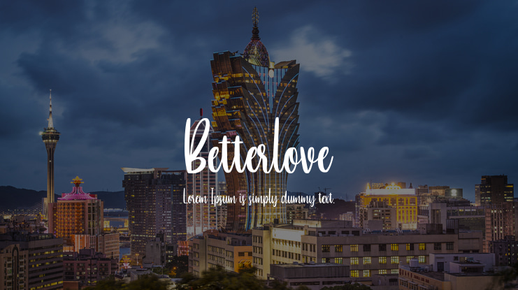 Betterlove Font