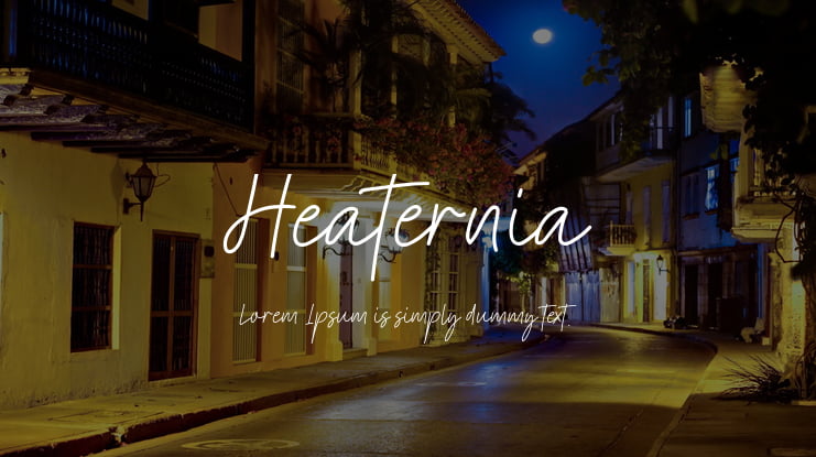 Heaternia Font