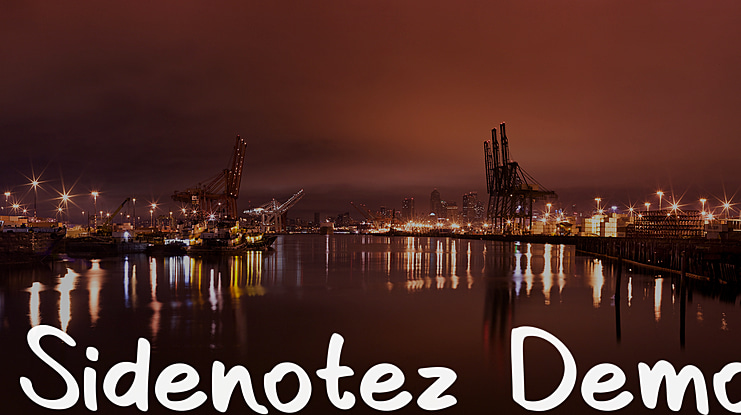 Sidenotez-Demo Font