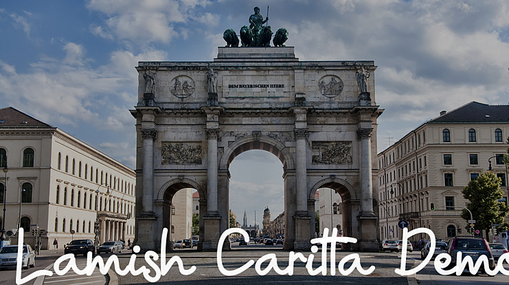 Lamish Caritta Demo Font