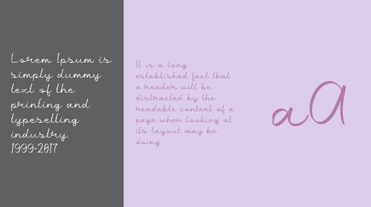 GoldRibbon Demo Font