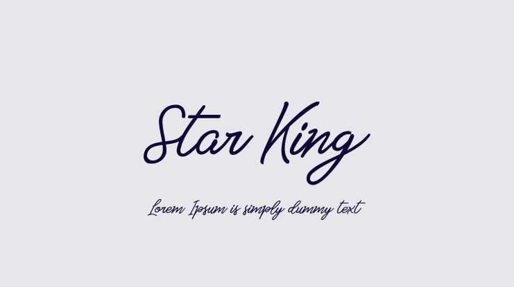 Star King Font