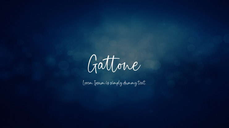 Gattone Font