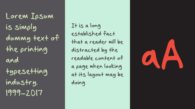 Seans Other Hand Font