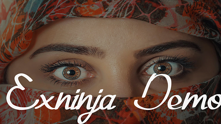 Exninja Demo Font