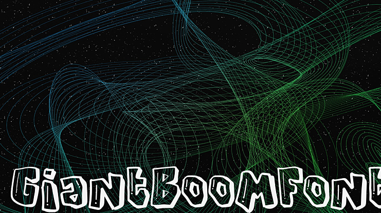 GiantBoomFont Font
