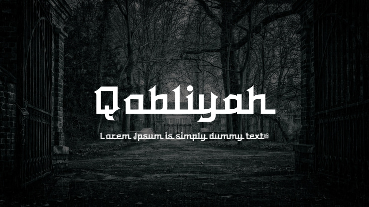 Qobliyah Font