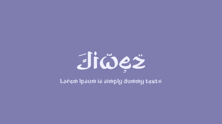 Jiwez Font