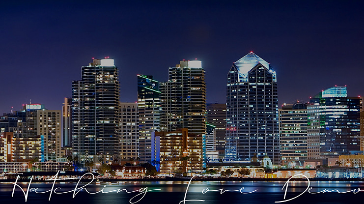 Hatching Love Demo Font