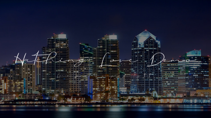 Hatching Love Demo Font