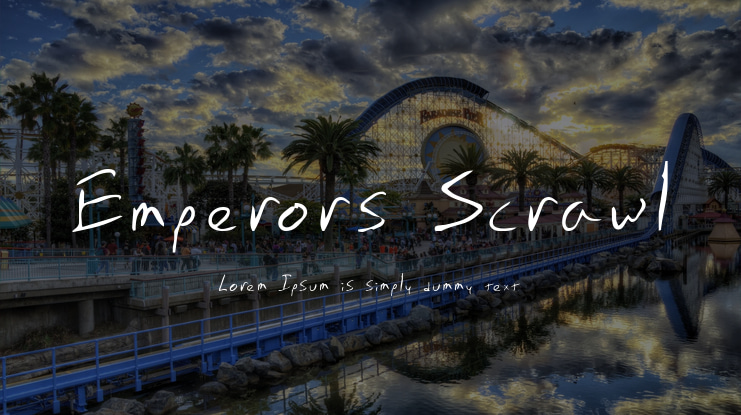 Emperors Scrawl Font