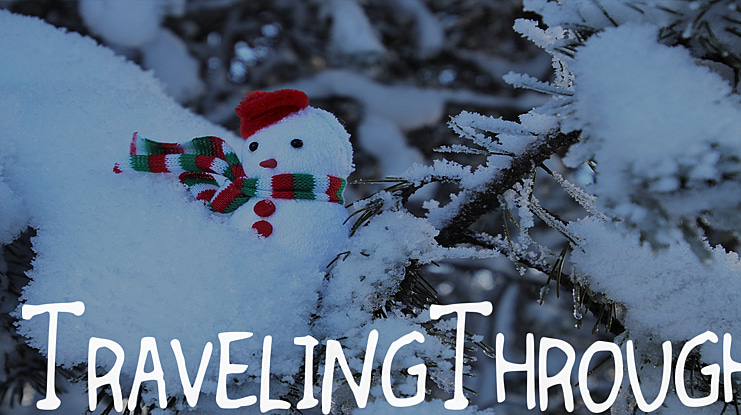 TravelingThrough Font