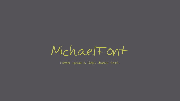 MichaelFont Font