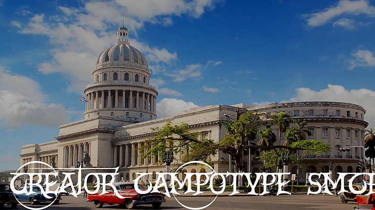 Creator Campotype Smcp Font