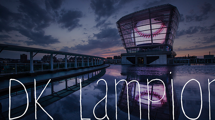 DK Lampion Font
