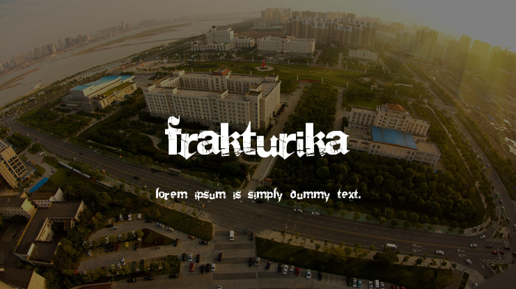 Frakturika Font Family