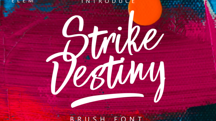Strike Destiny Font