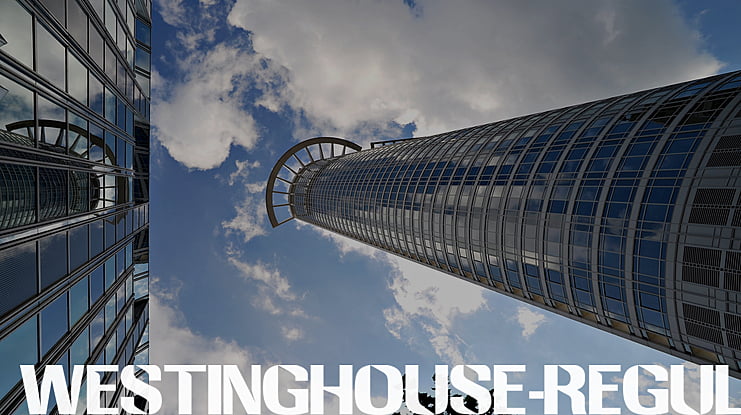 Westinghouse-Regular Font