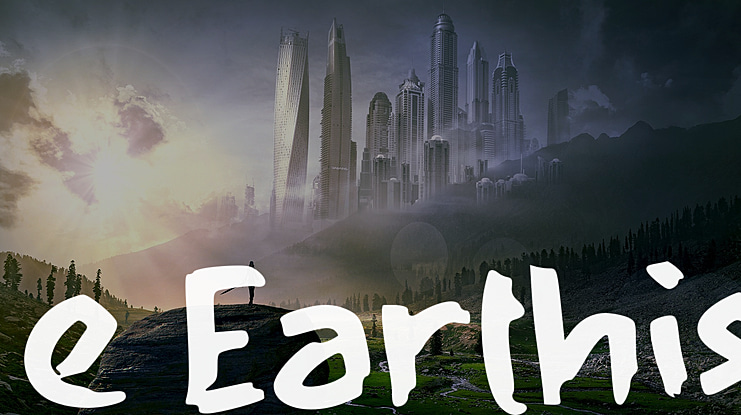 e Earthis Font