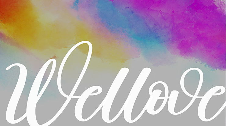 Wellove Font