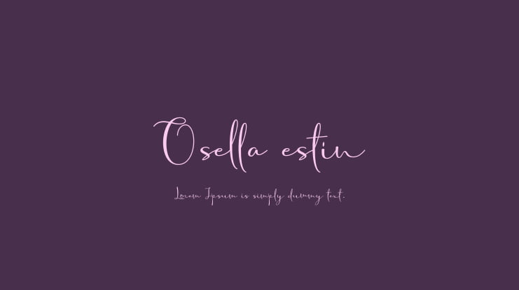 Osella estin Font