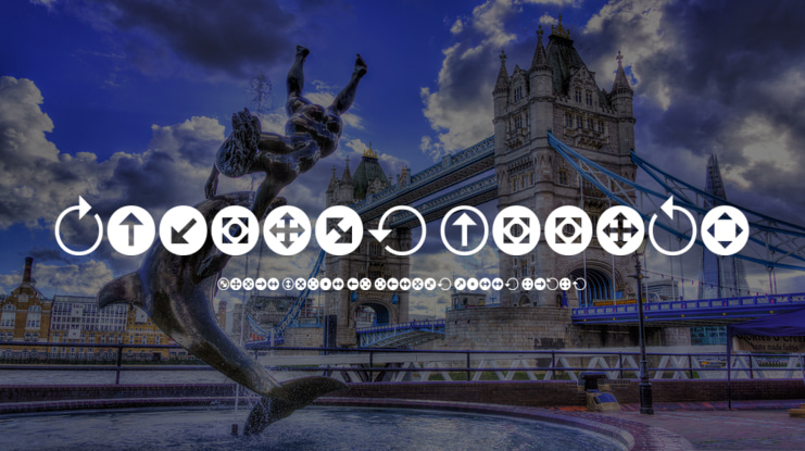 Uchrony Arrows Font Family