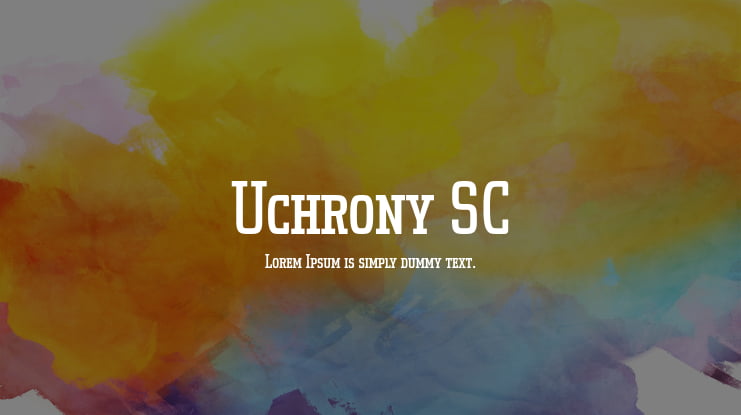 Uchrony SC Font Family