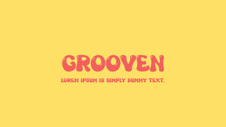 Grooven Font