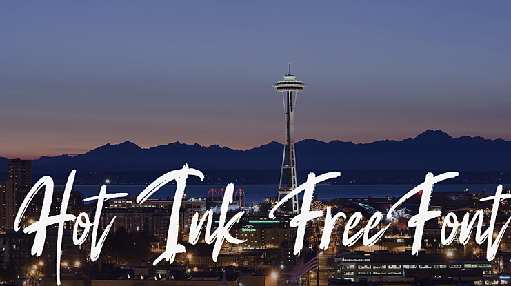 Hot Ink FreeFont Font
