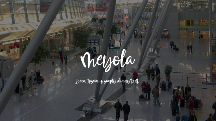 Meyola Font Family