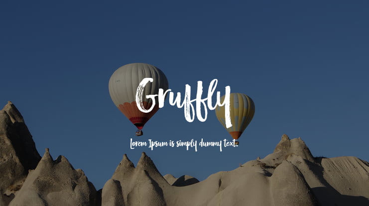 Gruffly Font