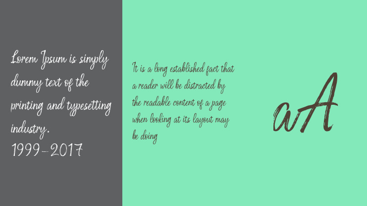 Flower garden Font Family