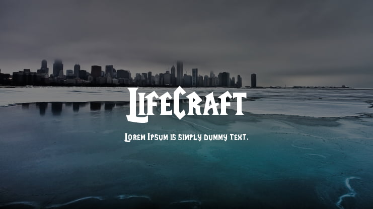 LifeCraft Font