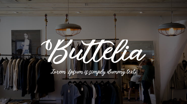 Buttelia Font