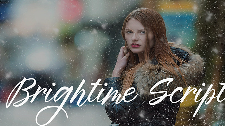 Brightime Script Font