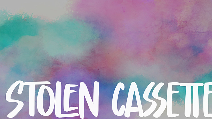 Stolen Cassette Font
