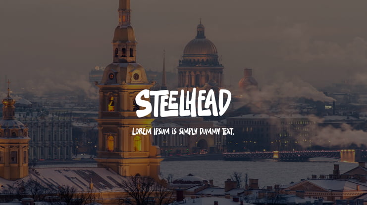 Steelhead Font