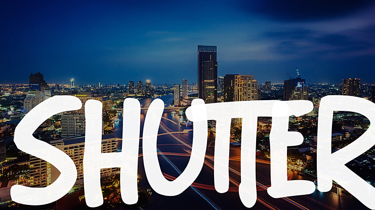 Shutter Font