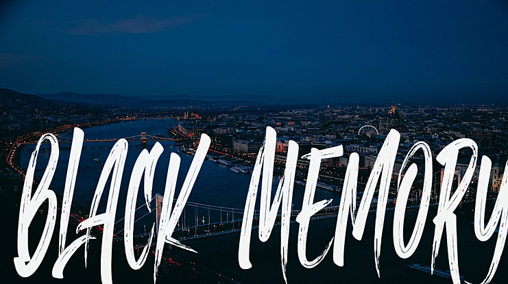 Black Memory Font