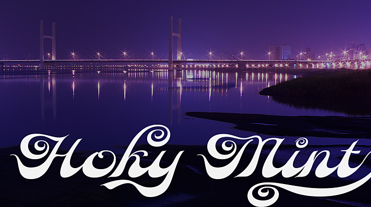 Hoky Mint Font