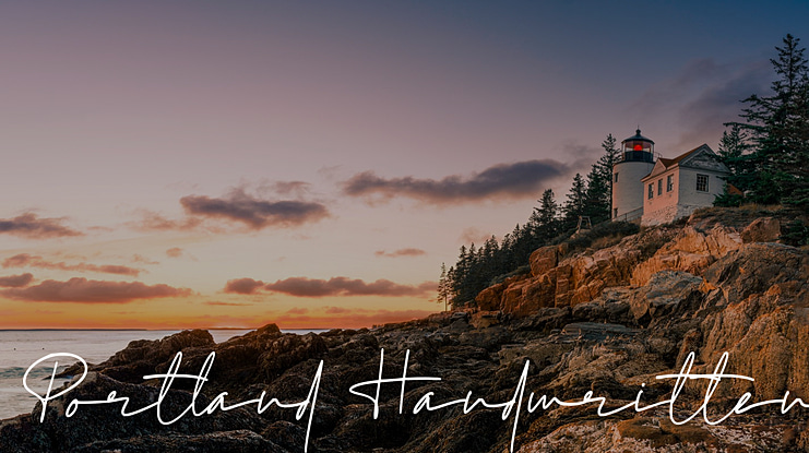 Portland Handwritten Font