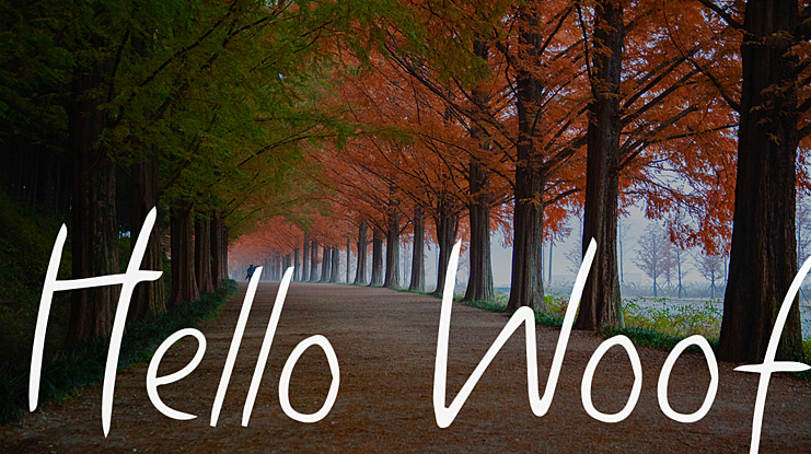 Hello Woof Font Family