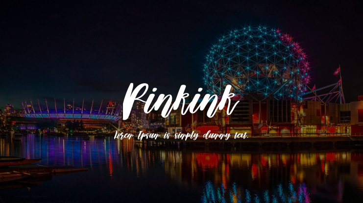 Pinkink Font