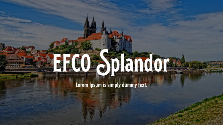 EFCO Splandor Font