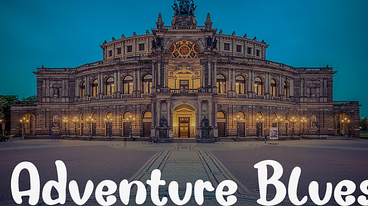 Adventure Blues Font
