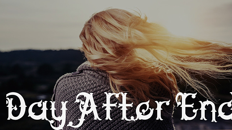 Day After End Font