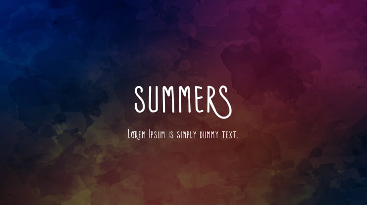 summers Font