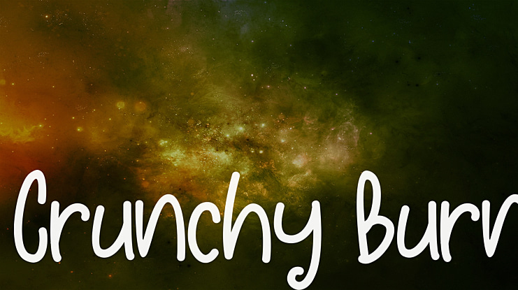 Crunchy Burn Font