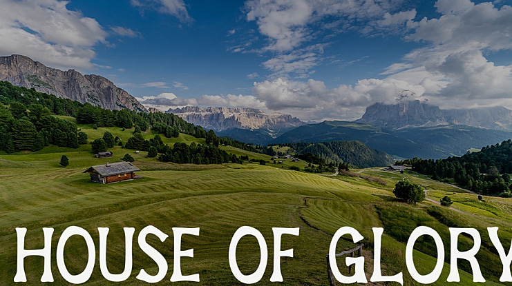House of Glory Font Family